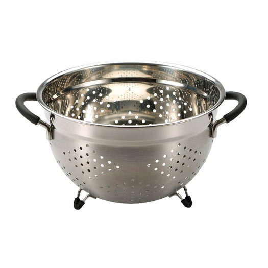 

Дуршлаг с силиконовыми ручками Foodies диаметр 24 см для фруктов Bergner DP83514