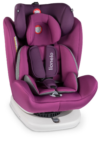 

Автокресло детское (White Base) Violet Bastiaan Lionelo LZ84167