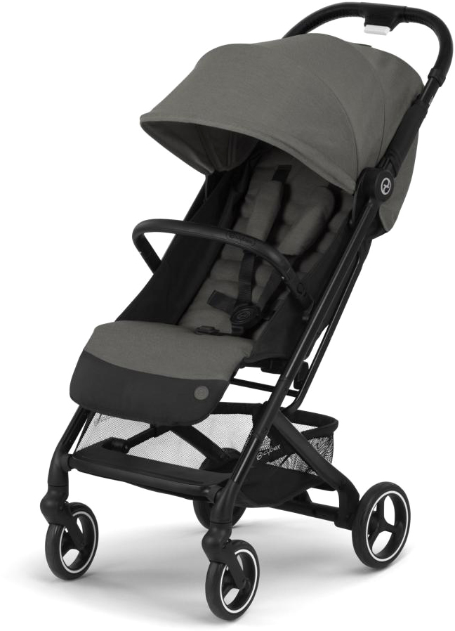 

Прогулочная коляска Cybex Beezy Soho Grey/Mid Grey с бампером (521000623)