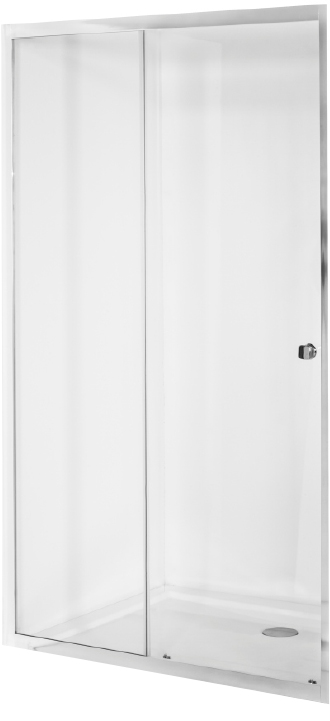 

Душевая дверь BESCO Duo-Slide 130x195 хром