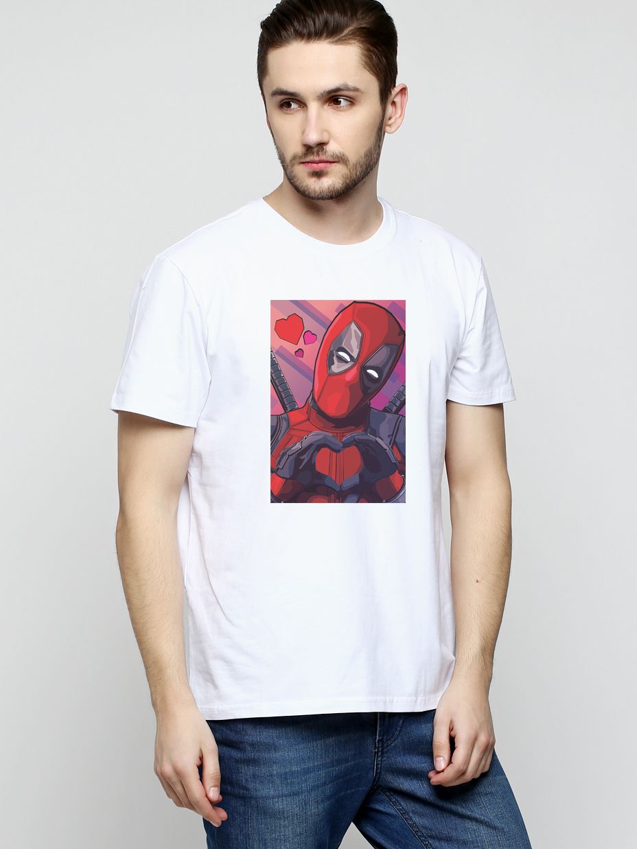 

Футболка Malta 19М319-17-Р3 DeadpoolHi S (44) Белая