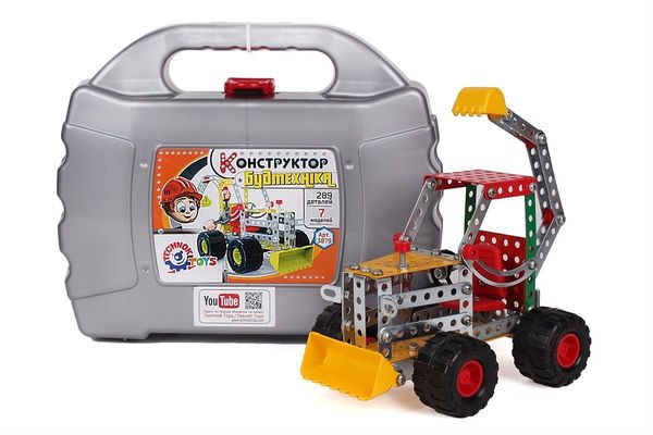 

Конструктор Technok металлический Стройтехника (3879)