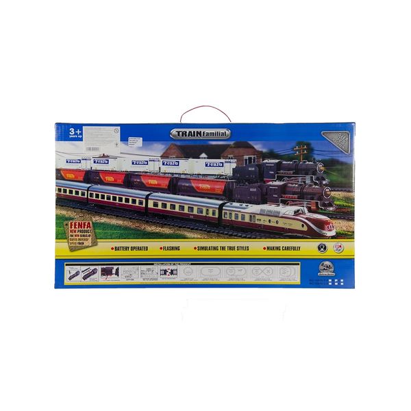 

Игровой набор Essa "Пассажирский паровоз" (1601A-3B)