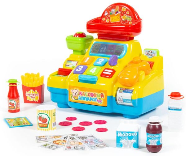 

Игрушка Polesie "Кассовый аппарат для супермаркета" в коробке (77073)