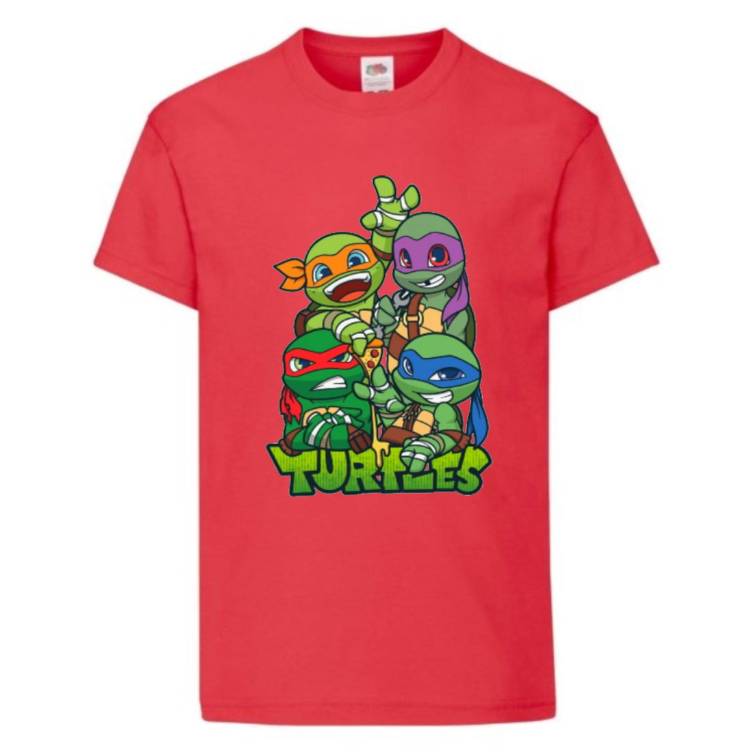

Футболка детская Черепашки Ниндзя 0023 (Ninja Turtles) красная (NTS rd 0023) 104 см