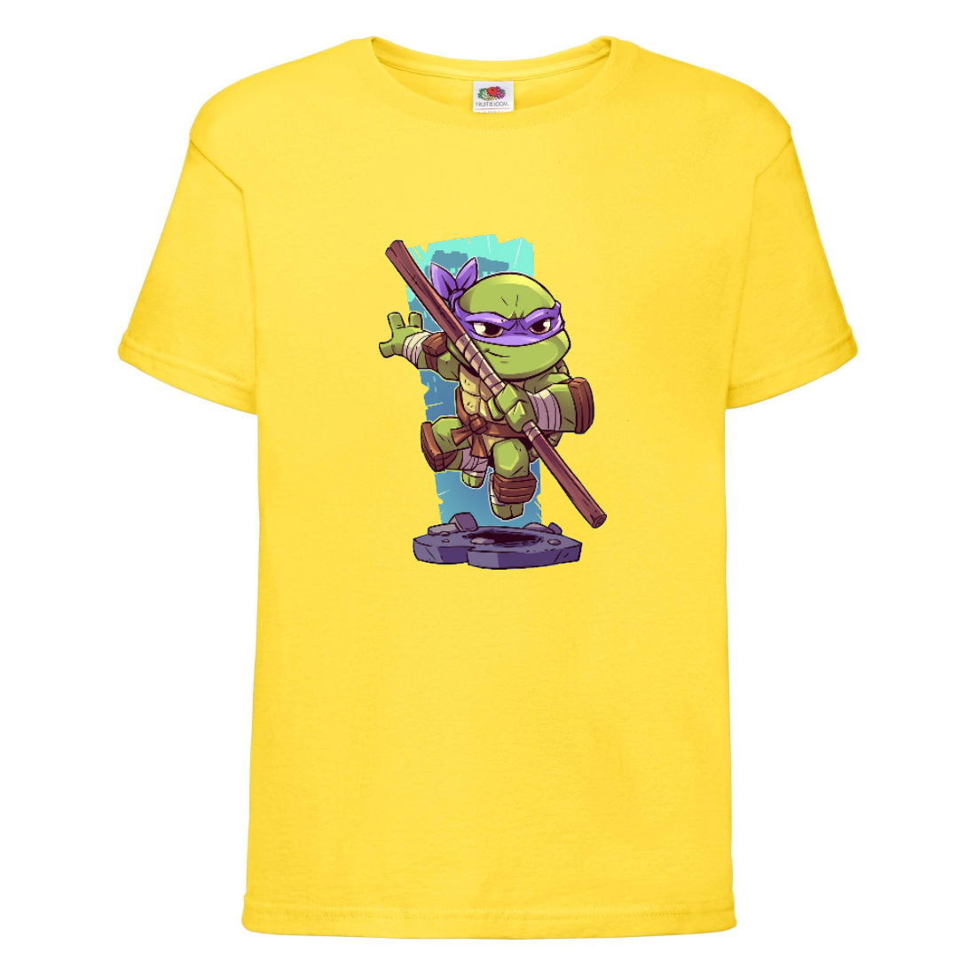 

Футболка детская Черепашки Ниндзя 0014 (Ninja Turtles) желтая (NTS yel 0014) 104 см