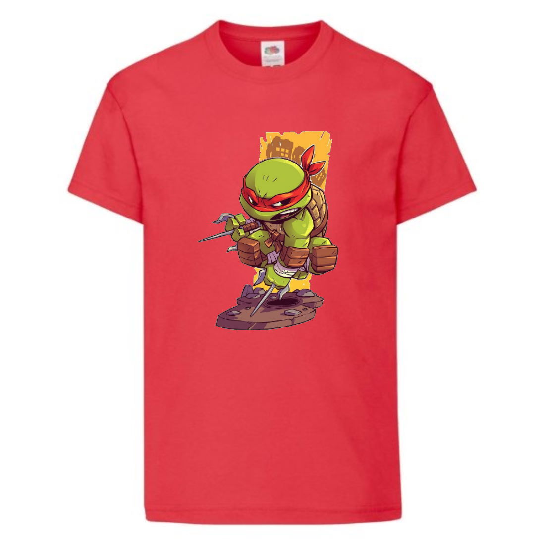 

Футболка детская Черепашки Ниндзя 0016 (Ninja Turtles) красная (NTS rd 0016) 104 см
