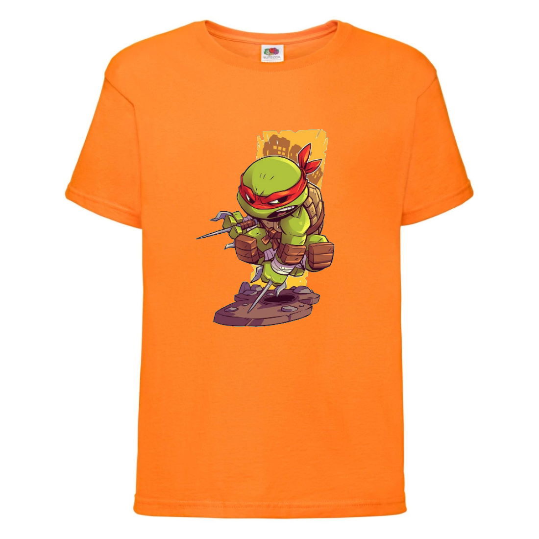 

Футболка детская Черепашки Ниндзя 0016 (Ninja Turtles) оранжевая (NTS orn 0016) 104 см