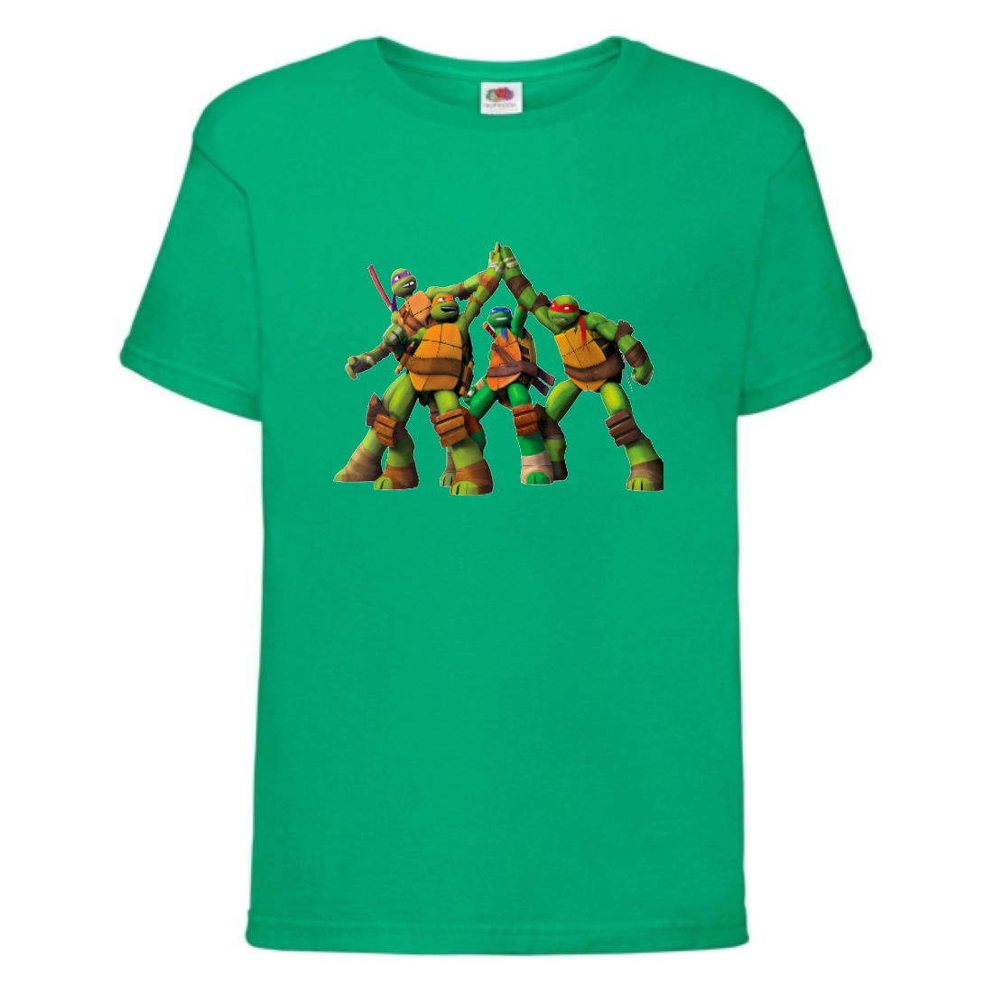 

Футболка детская Черепашки Ниндзя 0026 (Ninja Turtles) зеленая (NTS grn 0026) 104 см