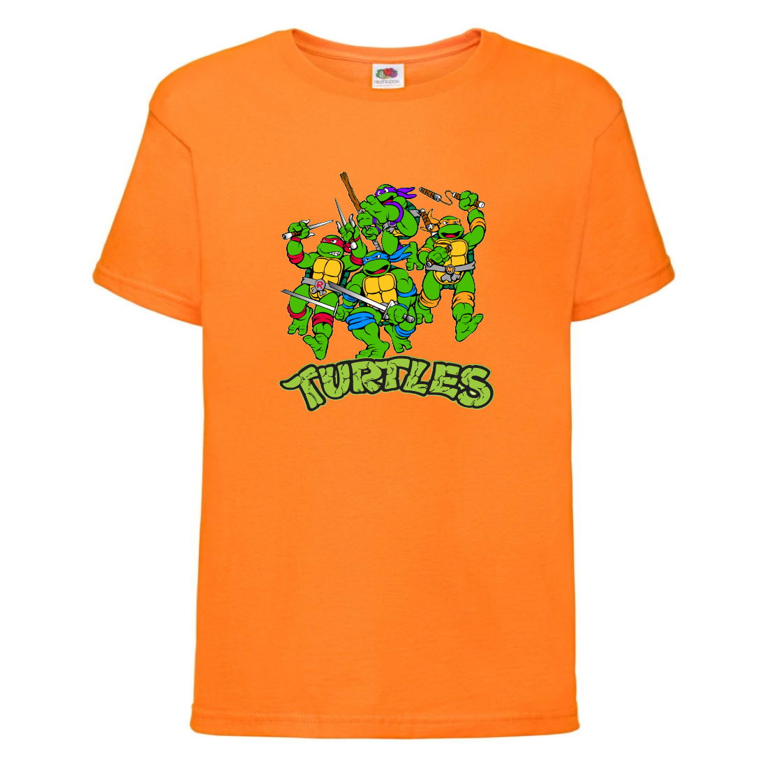 

Футболка детская Черепашки Ниндзя 006 (Ninja Turtles) оранжевая (NTS orn 006) 104 см