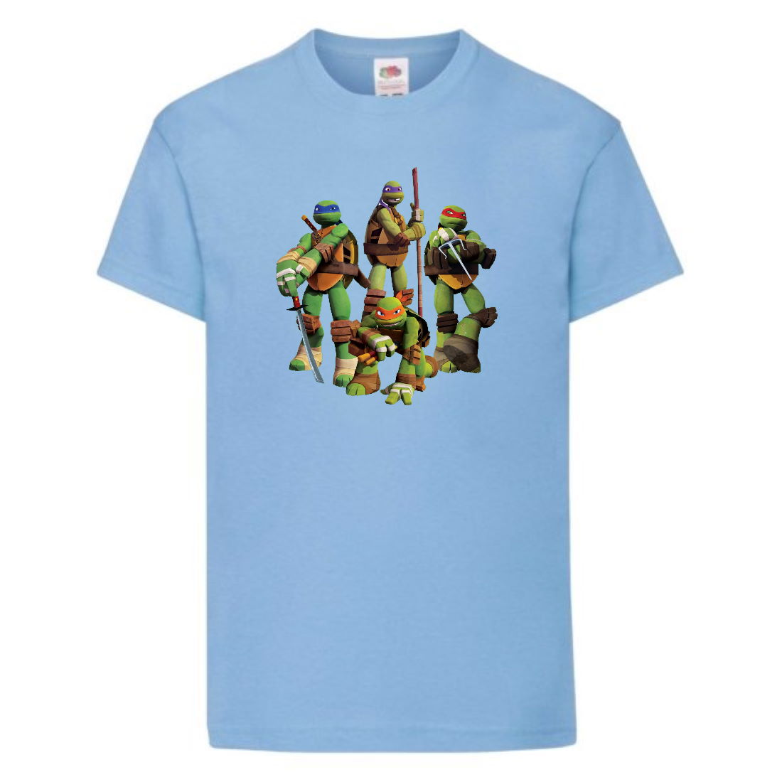 

Футболка детская Черепашки Ниндзя 0010 (Ninja Turtles) голубая (NTS lbl 0010) 104 см