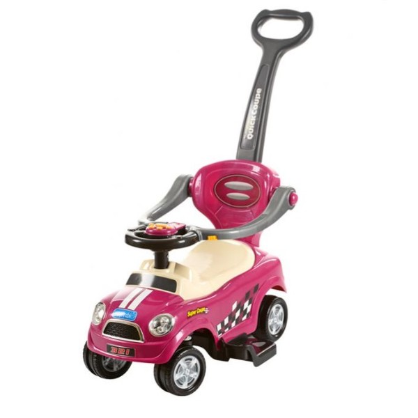 

Машинка Kаталка с толкателем Bambi Z 321-8 с 12 месяцев до 3-х лет (23841) Розовый