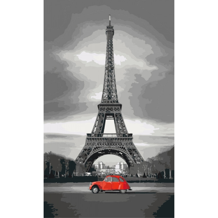 

Картина по номерам Идейка "Париж" 30х50см, КНО2147