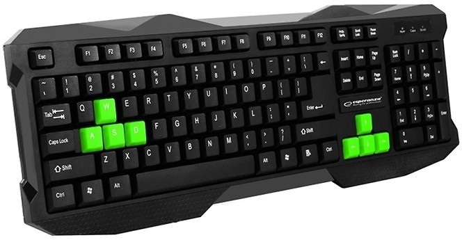 

Клавиатура Esperanza EGK102 EGK102GUA Green USB