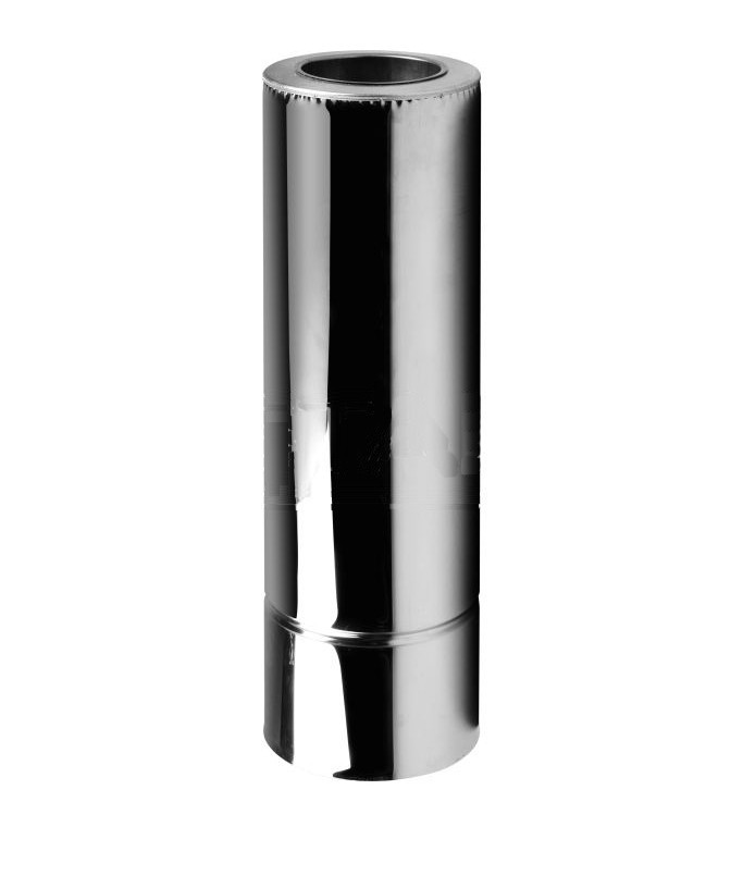 

Дымоходная труба двустенная Stalar Sauna (Premium thermo AISI 321) нерж/нерж - длина 1 м, диаметр Ø130/230, толщина 1 мм