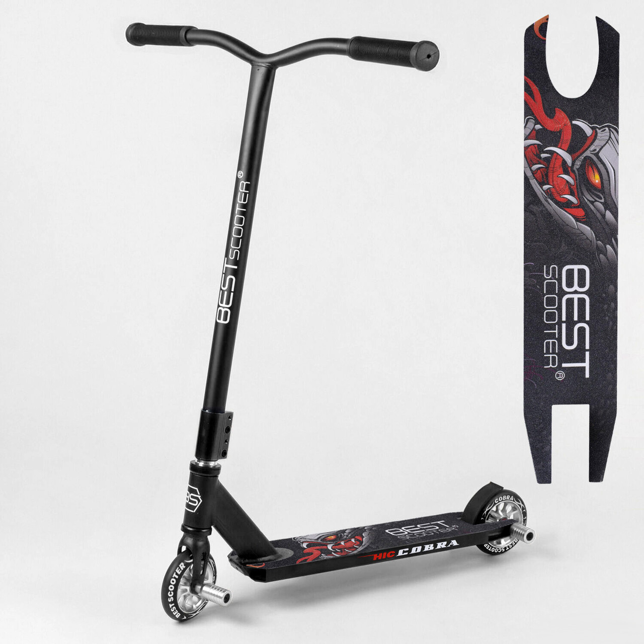 

Самокат трюковый HIC-система, ПЕГИ, алюминиевый диск и дека Best Scooter 43594