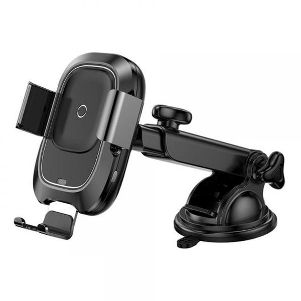 

Холдер Baseus Wireless Charger Smart Vehicle Bracket Sucker Style Holder (WXZN-B01) Black