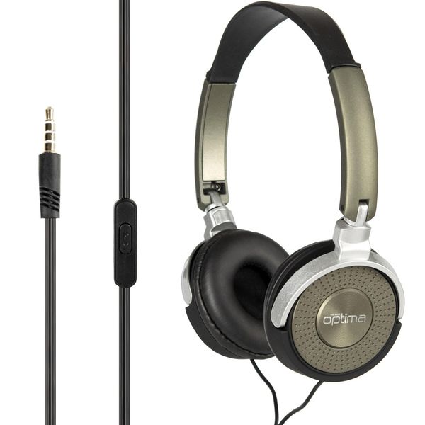 

HF MP3 Optima HWB-001 Green + mic + button call answering