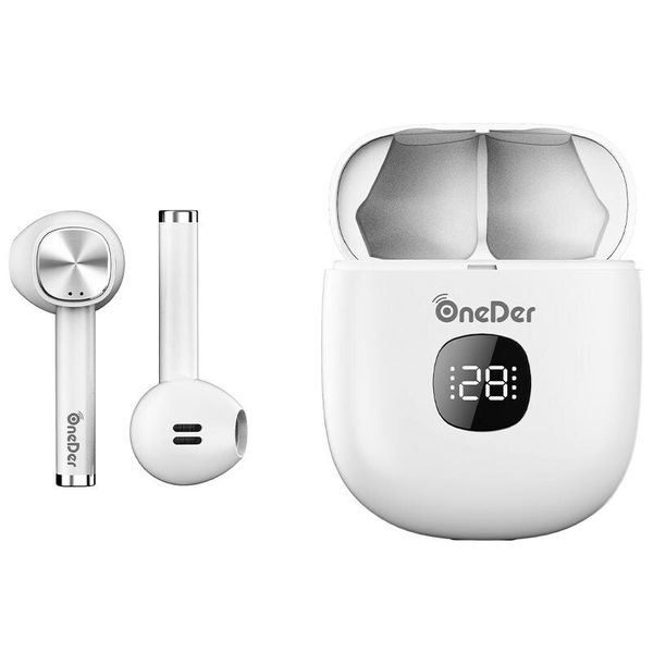 

Stereo Bluetooth Headset OneDer TWS-W16 White