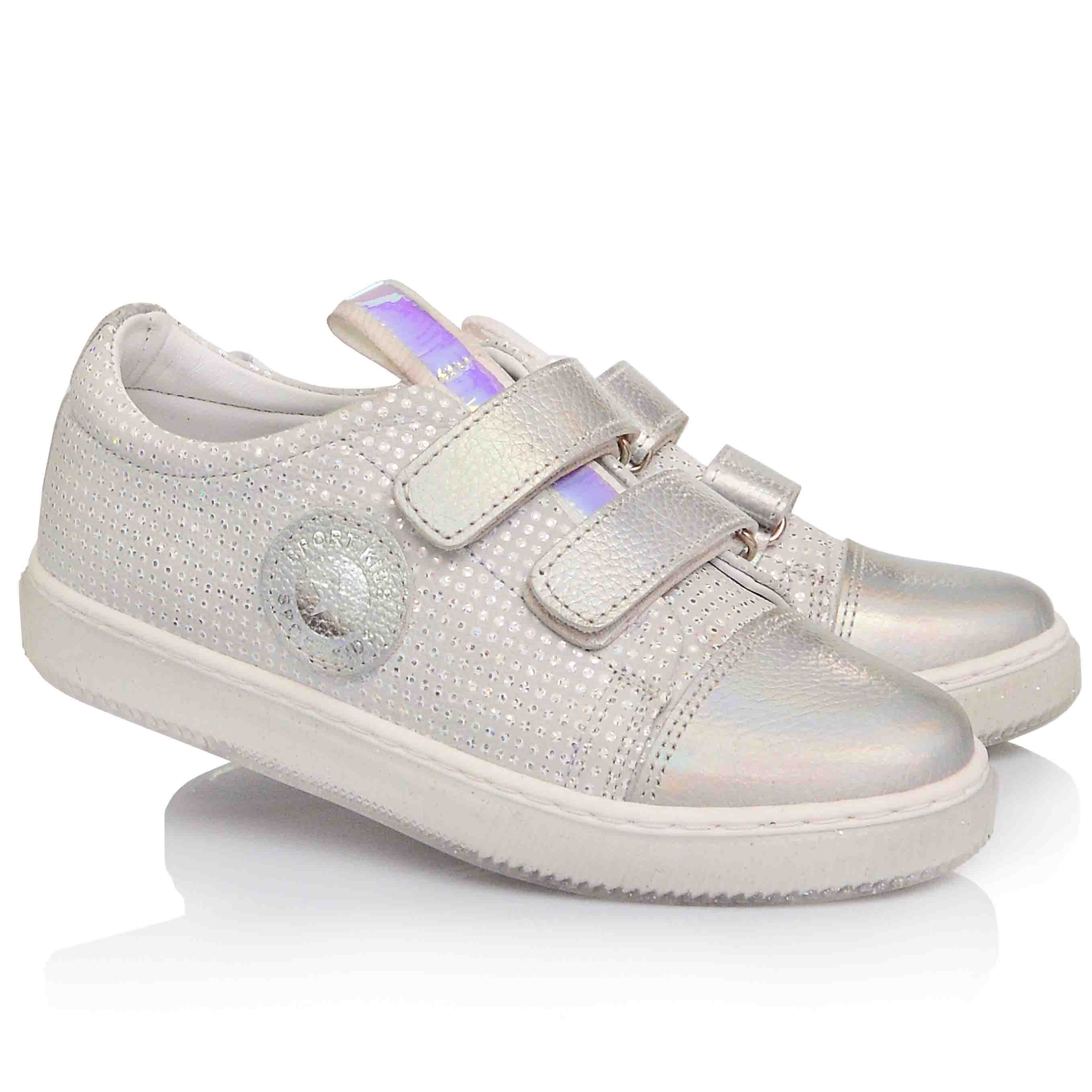 

Кроссовки для девочек Bebe Fashion 33 Серебристые