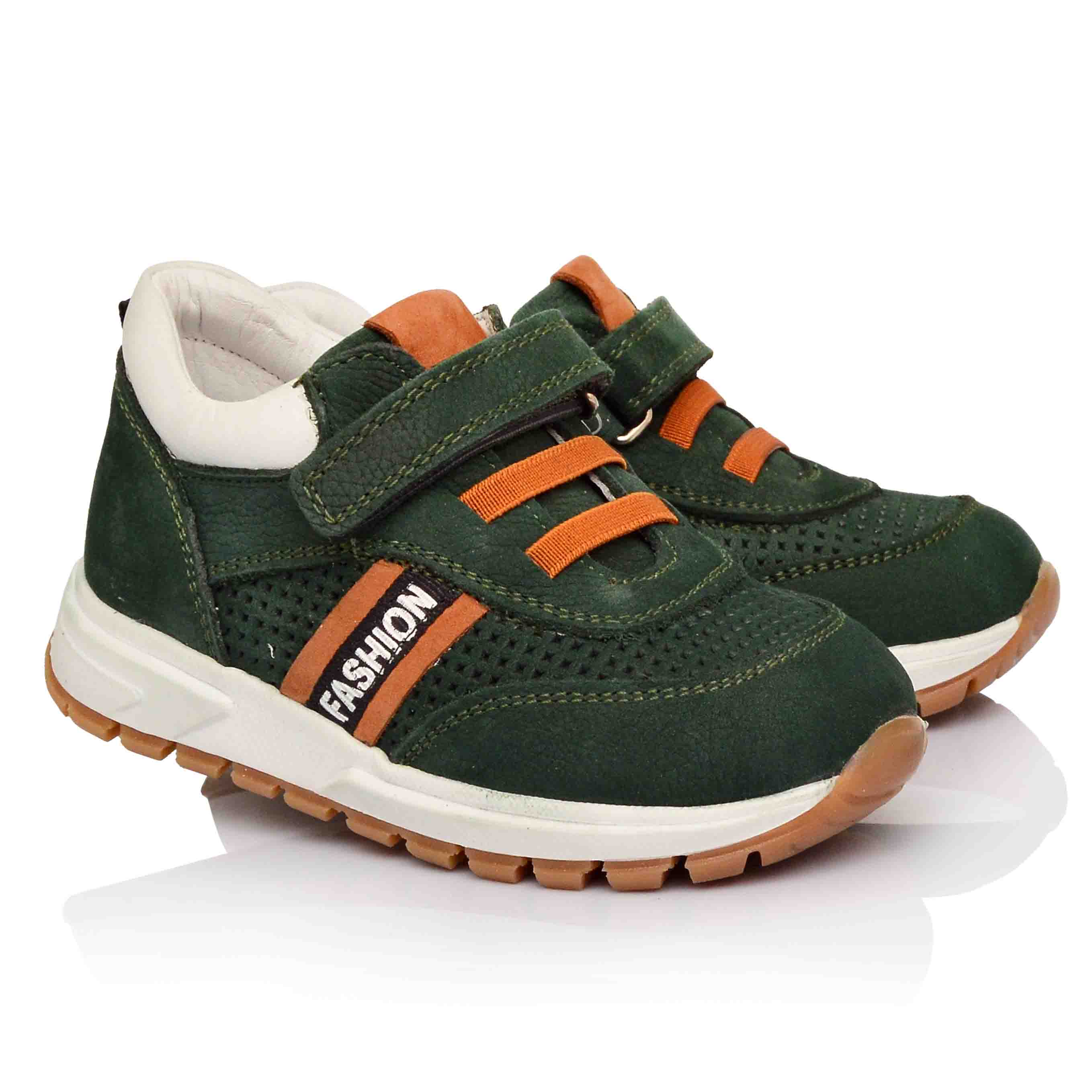 

Кроссовки для мальчиков Bebe Fashion 22 Зеленые (15155-005)
