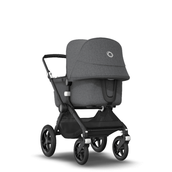 

Коляска Bugaboo Fox 2, Black, Grey melange, Grey melange цвет