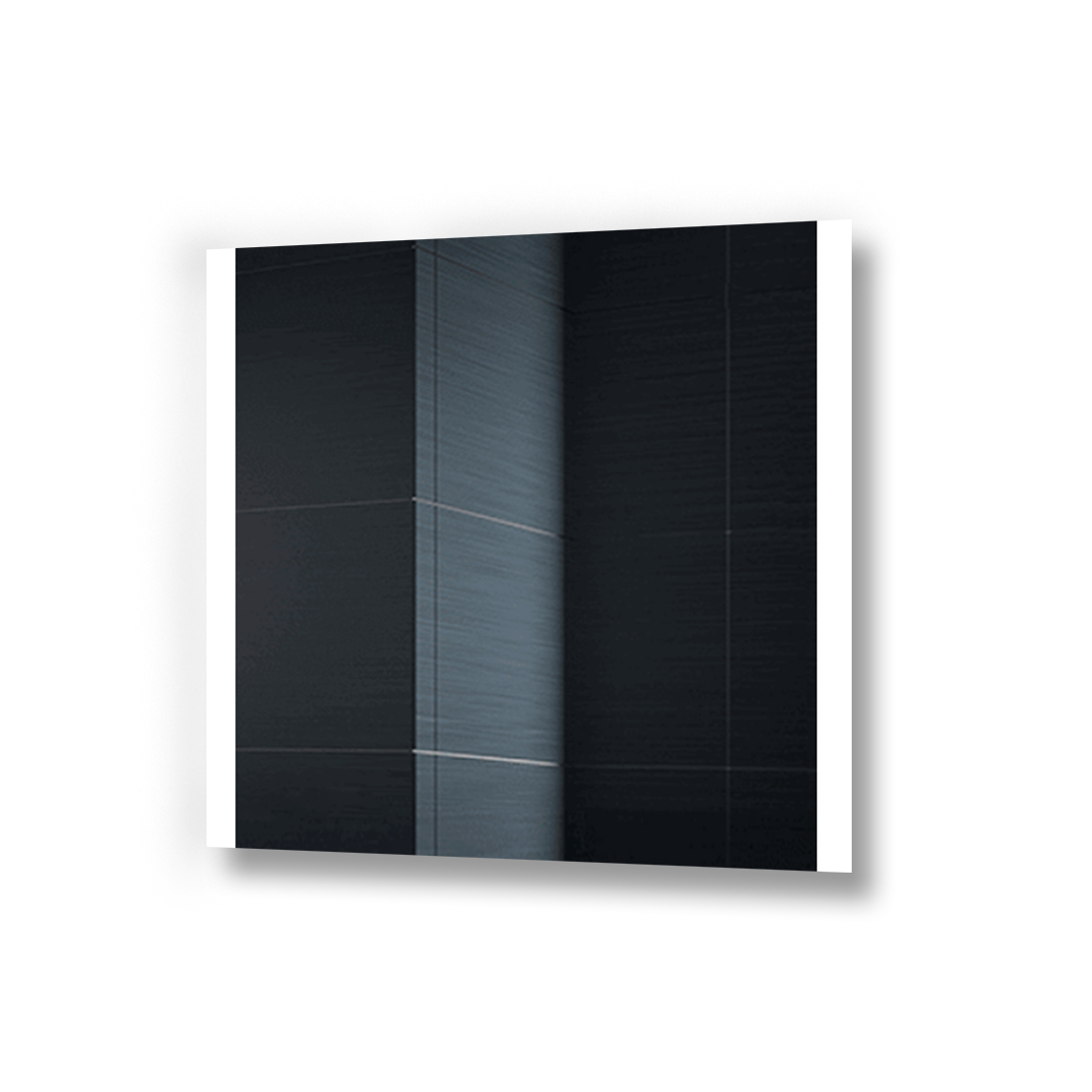 

Зеркало Ines с Led-подсветкой и подогревом Сенсорный выключатель от движения 80x80 см