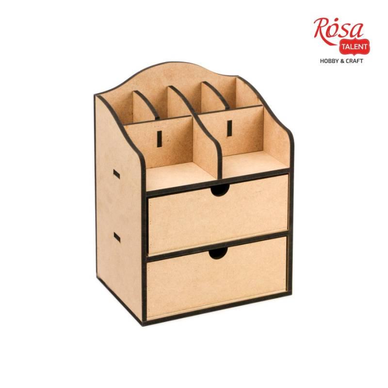 

Комод-органайзер ROSA TALENT 20х15х26см МДФ 2 ящика (4823100189897)