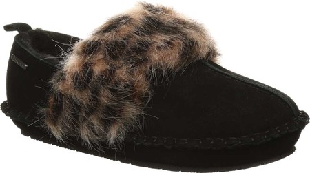 

Женские комнатные тапочки Bearpaw Kimbertree Slipper Black II/Leopard Suede 42
