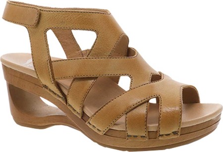 

Женские босоножки Dansko Tempest Heeled Strappy Sandal Tan Milled Burnished Leather 36