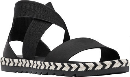 

Женские сандалии Sorel Ella II Flat Sandal Black Jute Full Grain Leather 38