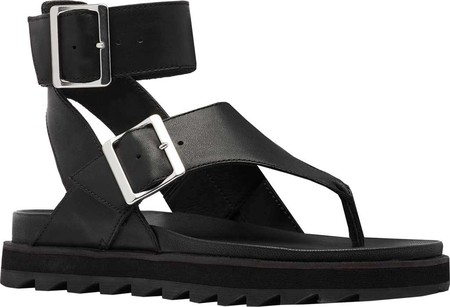 

Женские сандалии Sorel Roaming Thong Sandal Black/Black Full Grain Leather 40.5