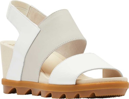 

Женские босоножки Sorel Joanie II Wedge Heeled Slingback Sea Salt/Chalk Full Grain Leather 37.5