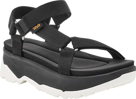 

Женские сандалии Teva Jadito Universal Flatform Strappy Sandal Black Textile 36