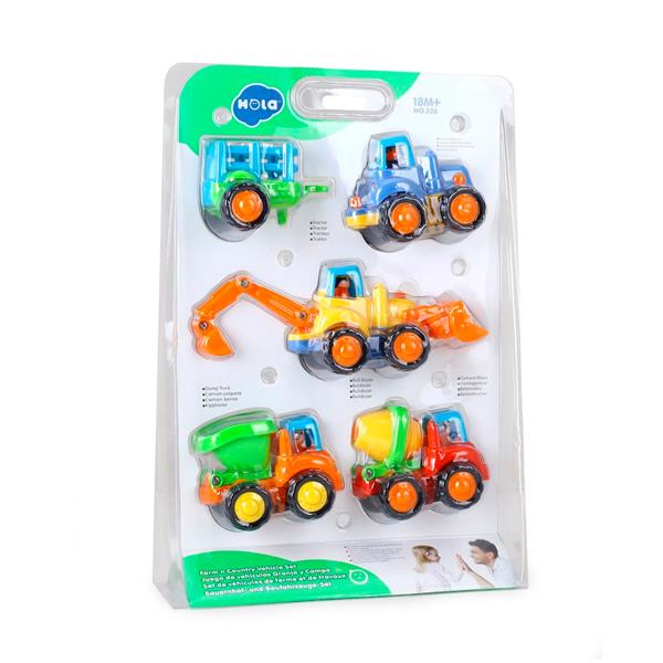 

Игрушка Hola Toys Грузовичок 4 шт. (326)