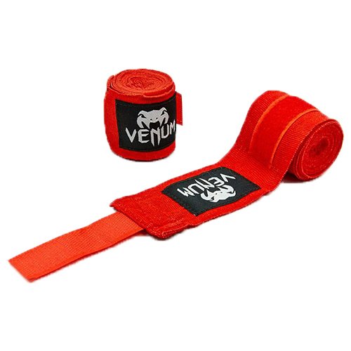 

Бинты боксерские Venum VN0430 Без бренду Красный (37429055)