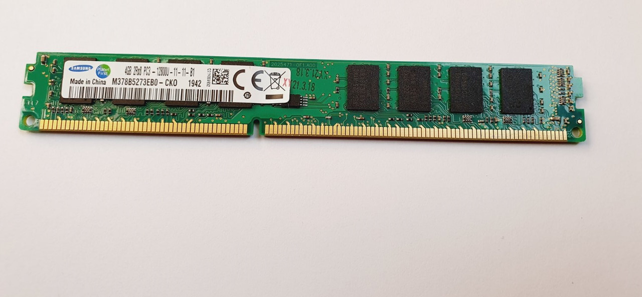 

Оперативна пам'ять Samsung 4Gb DDR3 1600 Mhz Low Profile