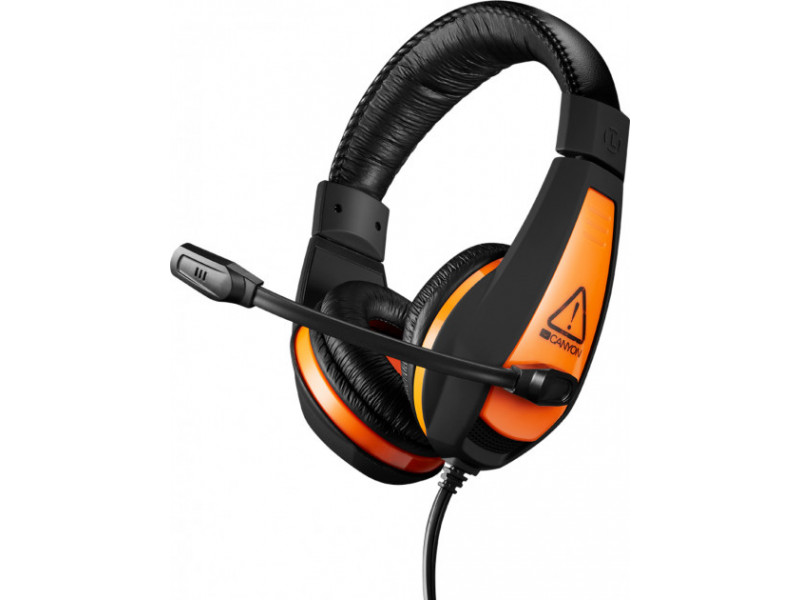 

Наушники Canyon Star Raider Black/Orange (CND-SGHS1A)