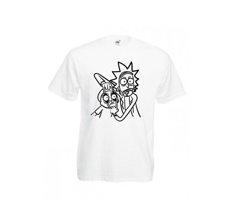

Футболка Fruit of the loom Rick and Morty  белая (D299, Футболка Fruit of the loom Rick and Morty S белая (D299)