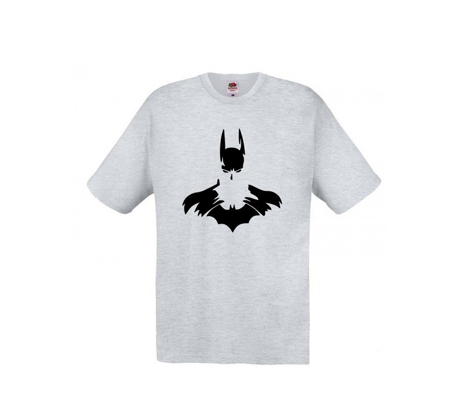 

Футболка Fruit of the loom Бэтмен  серая (D226, Футболка Fruit of the loom Бэтмен L серая (D226)