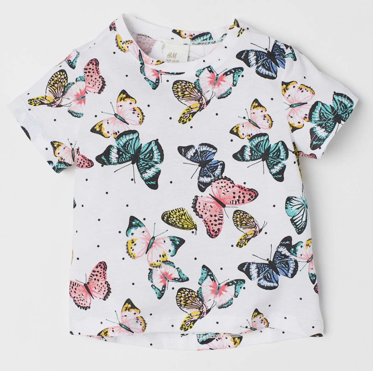 

Футболка H&M 0747304002 86-92 СМ Белый 64266