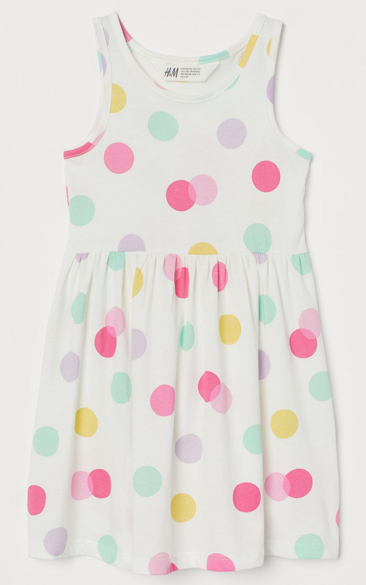 

Сарафан H&M 0739659050 110-116 СМ Белый 64115