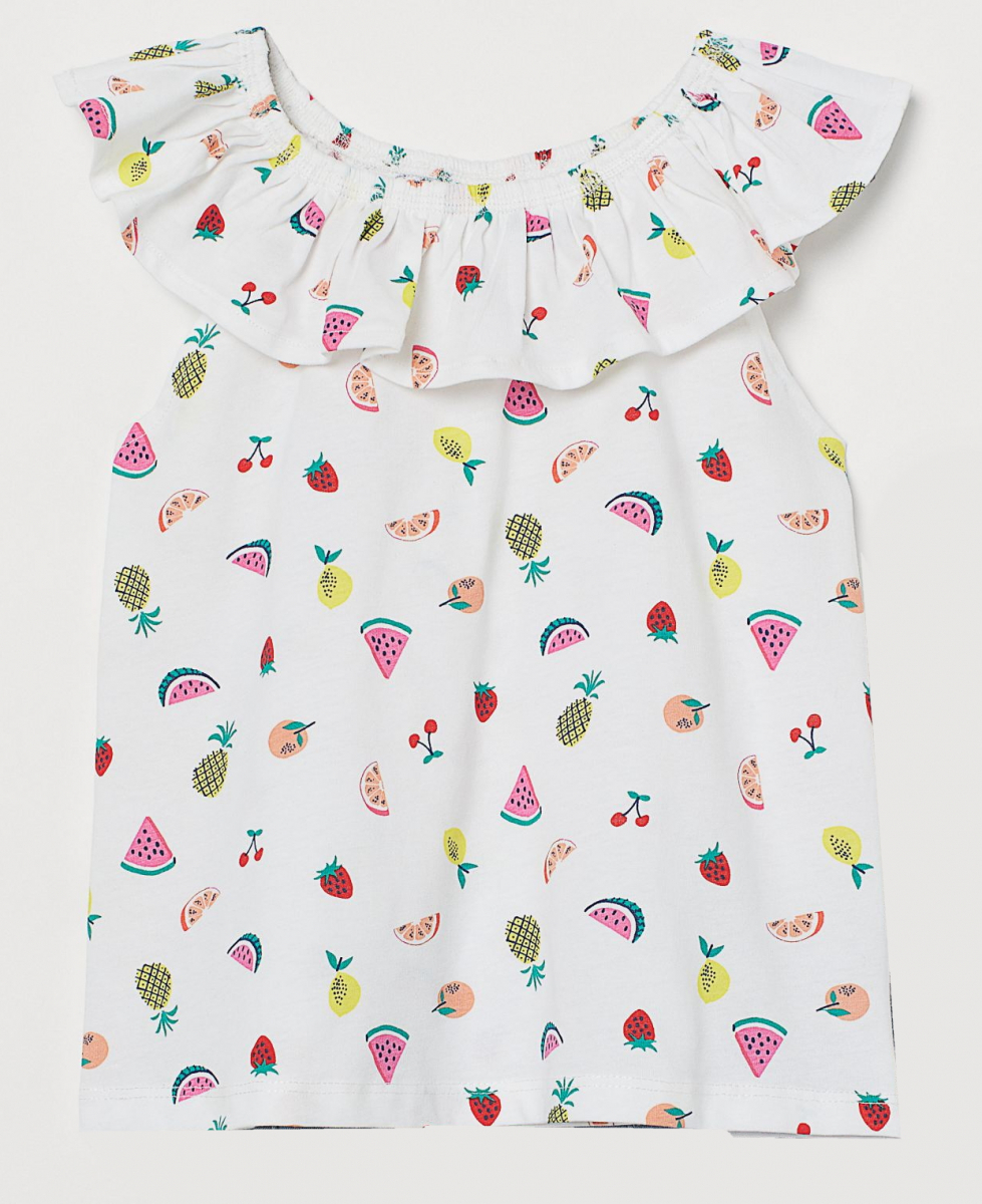 

Блузка H&M 0850305002 122-128 СМ Белый 64289