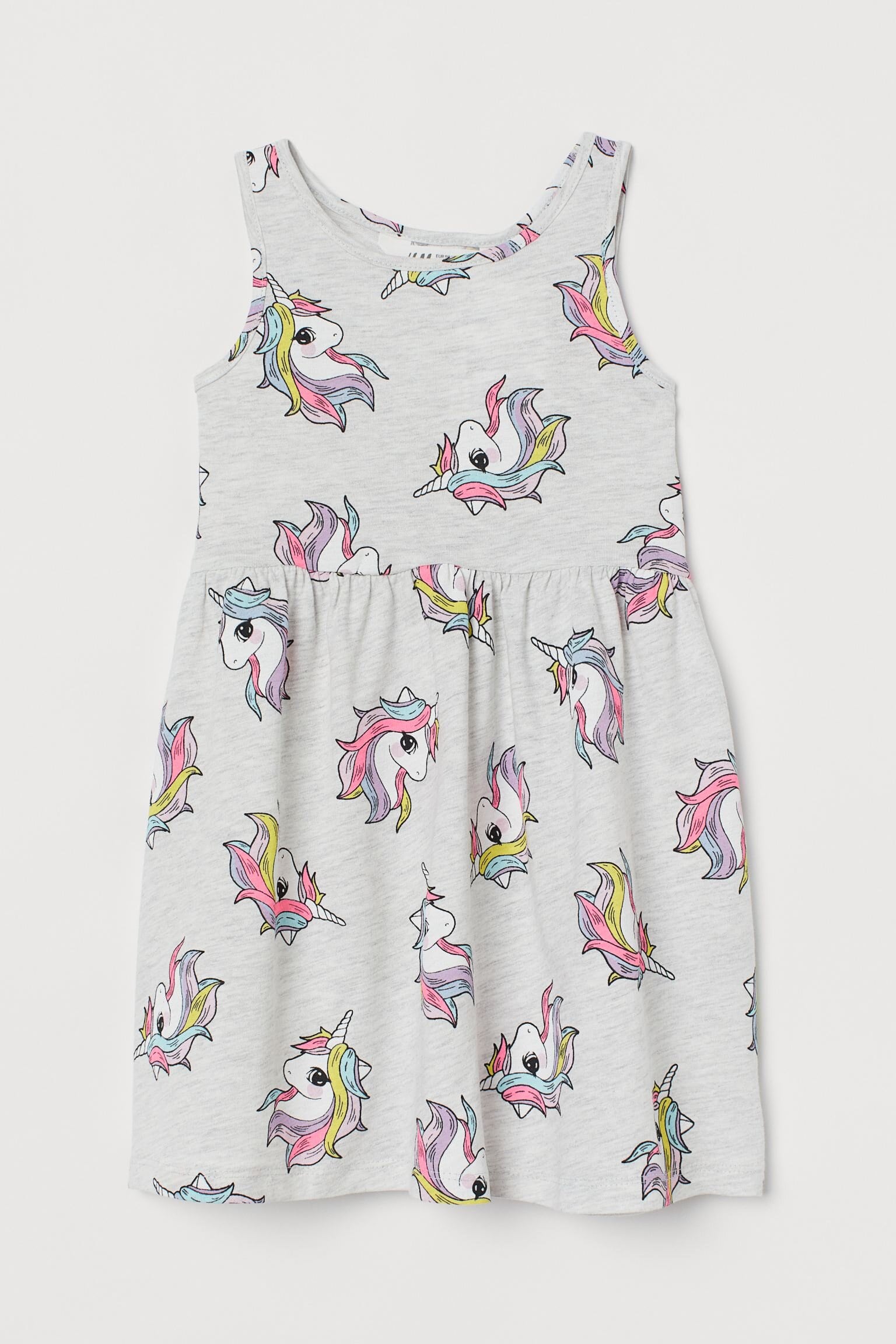 

Платье H&M 4-6 лет 110-116 см Серый с принтом (HM-00005)