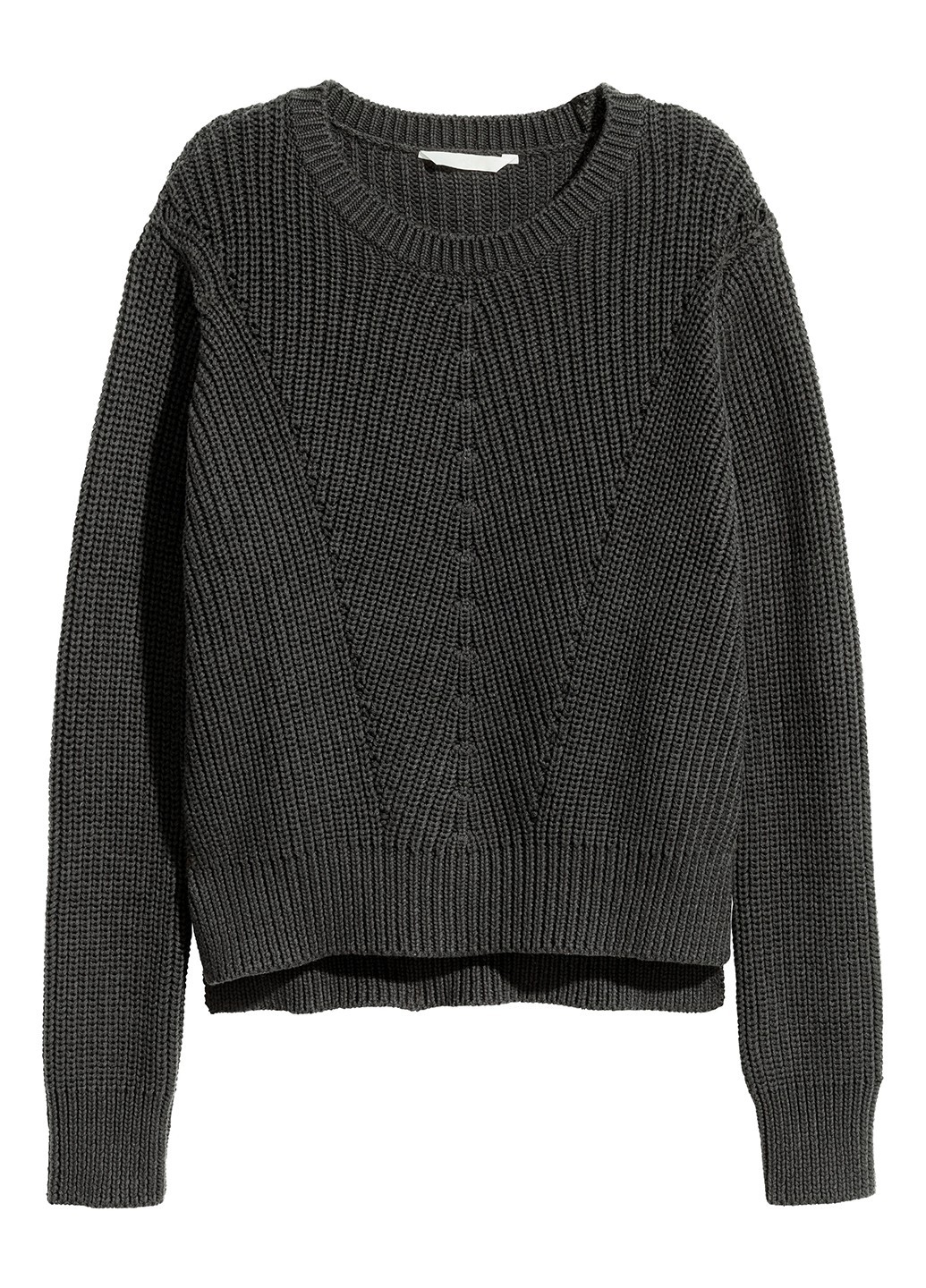 

Свитер H&M повсякденнй L темно- сірий 1020KOHM0216