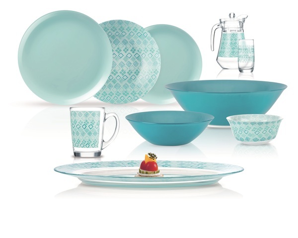 

Сервиз Luminarc Fantasia turquoise N6248