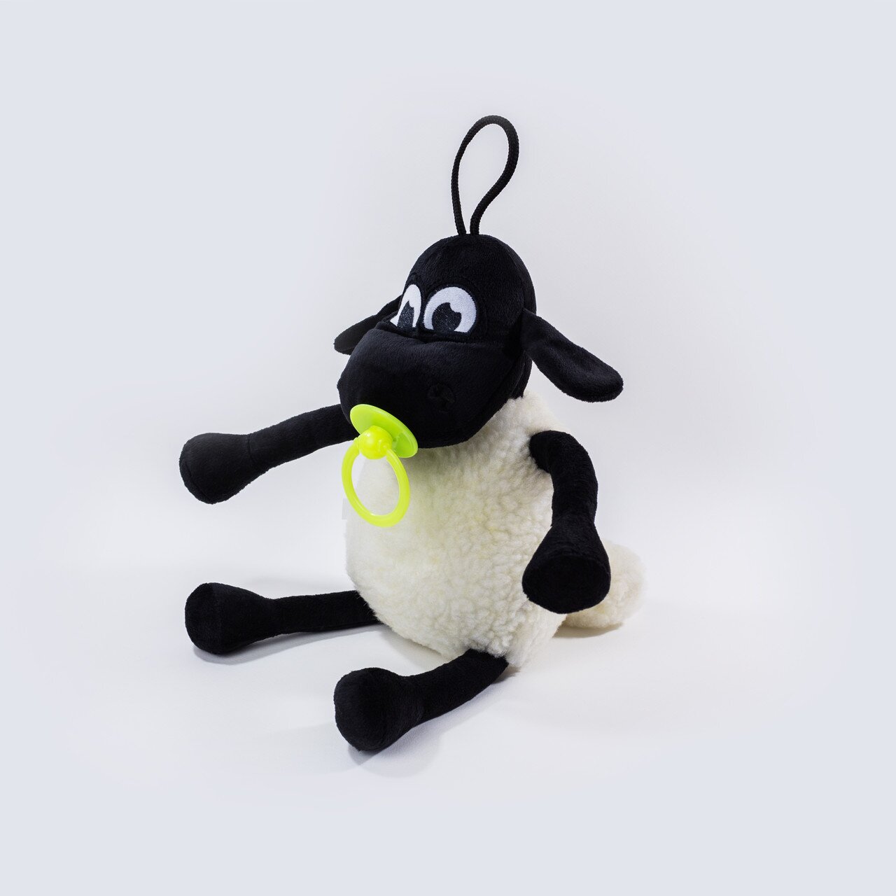 

Мягкая игрушка Weber Toys Барашек Тимми 36см лимонная соска (5122)