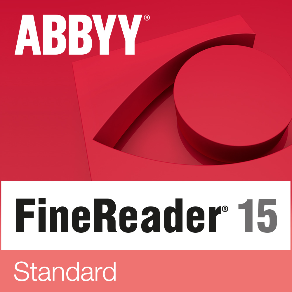 

FineReader 15 Standard (ESD — електронна ліцензія)