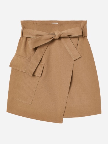 

Юбка H&M 1703-7477649 46 Темно-бежевая