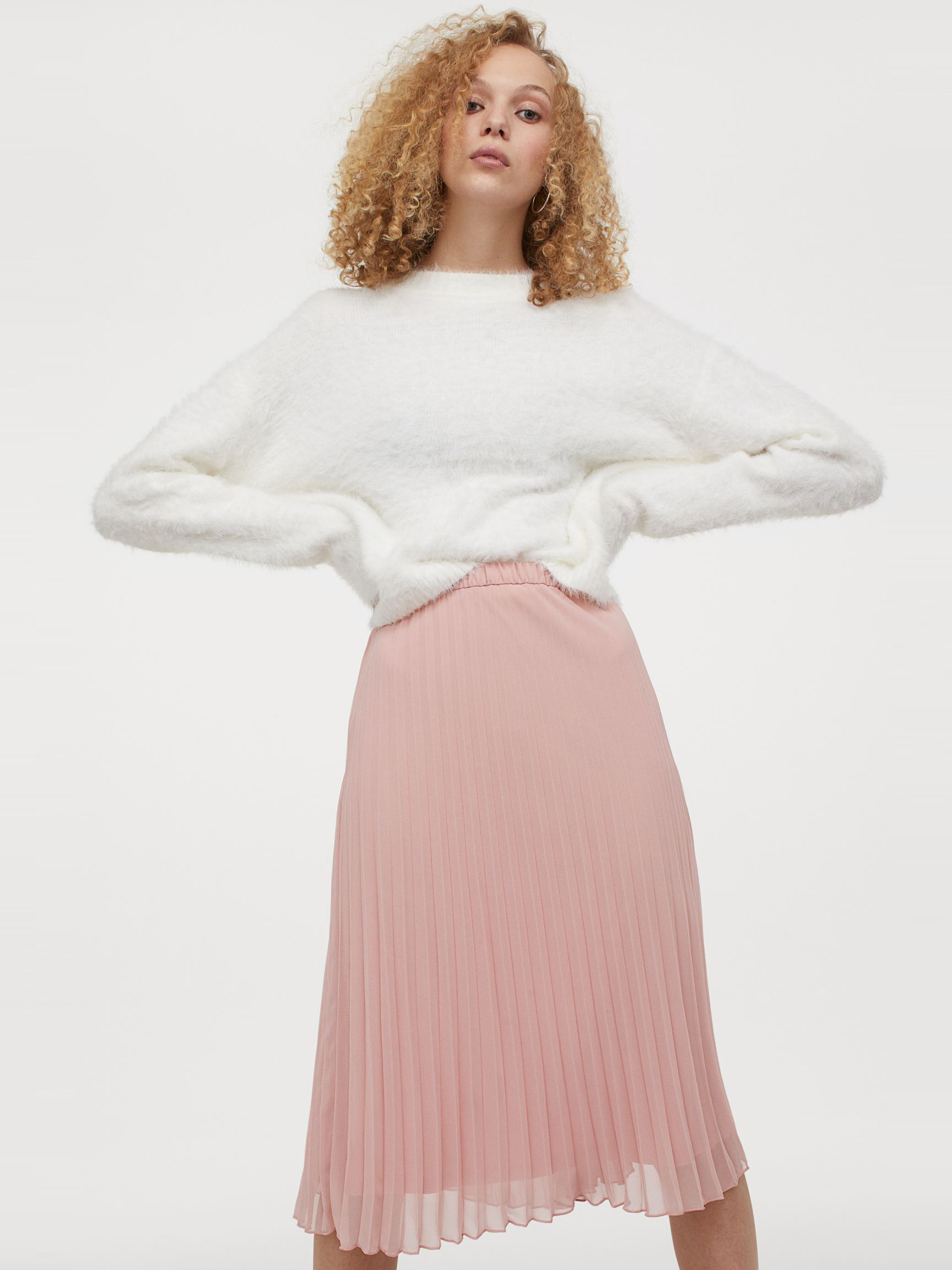 

Юбка H&M 1903-8709580 M Светло-розовая